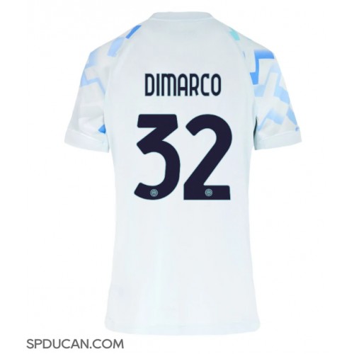 Zenski Nogometni Dres Inter Milan Federico Dimarco #32 Gostujuci 2025-26 Kratak Rukav